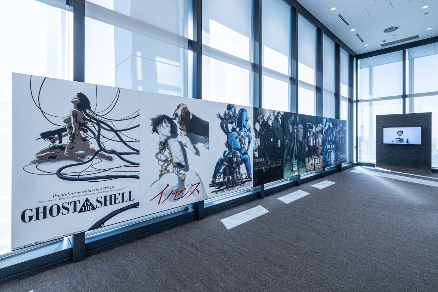 「攻殻機動隊展 Ghost and the Shell」展示イメージ