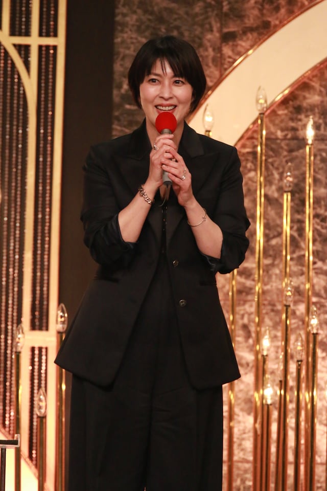 第49回日本アカデミー賞の話題賞（作品部門）に輝いた「ファーストキス 1ST KISS」より、キャストの松たか子 ©︎日本アカデミー賞協会