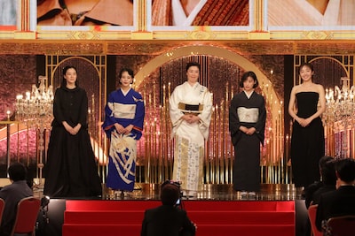 第49回日本アカデミー賞授賞式より、優秀助演女優賞の受賞者たち ©︎日本アカデミー賞協会