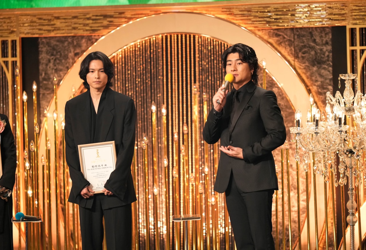 【日本アカデミー賞】SixTONES松村北斗が話題賞、森本慎太郎「うちの北斗をお願いします」