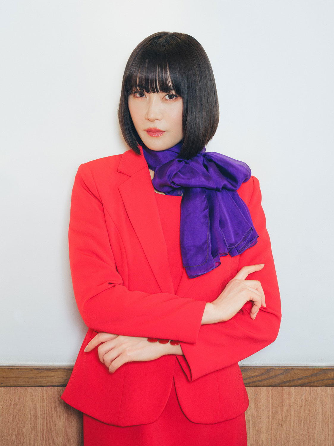 ドラマ「物産展の女～高崎編～」より、山口紗弥加演じる伝説の凄腕バイヤー・御厨京子