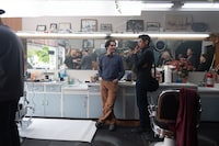 「スマッシング・マシーン」メイキング写真