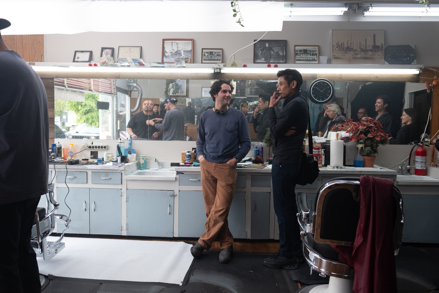 「スマッシング・マシーン」メイキング写真