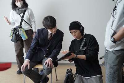 「90メートル」メイキング写真