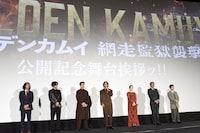 「ゴールデンカムイ 網走監獄襲撃編」公開記念舞台挨拶の様子