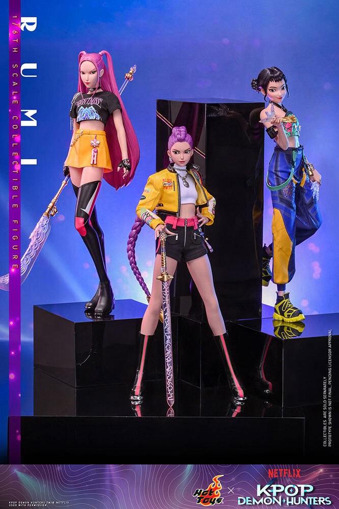 KPOPガールズ! デーモン・ハンターズ」ルミ、ミラ、ゾーイがフィギュア