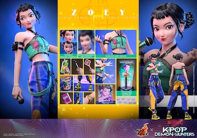 【テレビ・マスターピース】「KPOPガールズ! デーモン・ハンターズ」1/6スケールフィギュア ゾーイ ビジュアル
