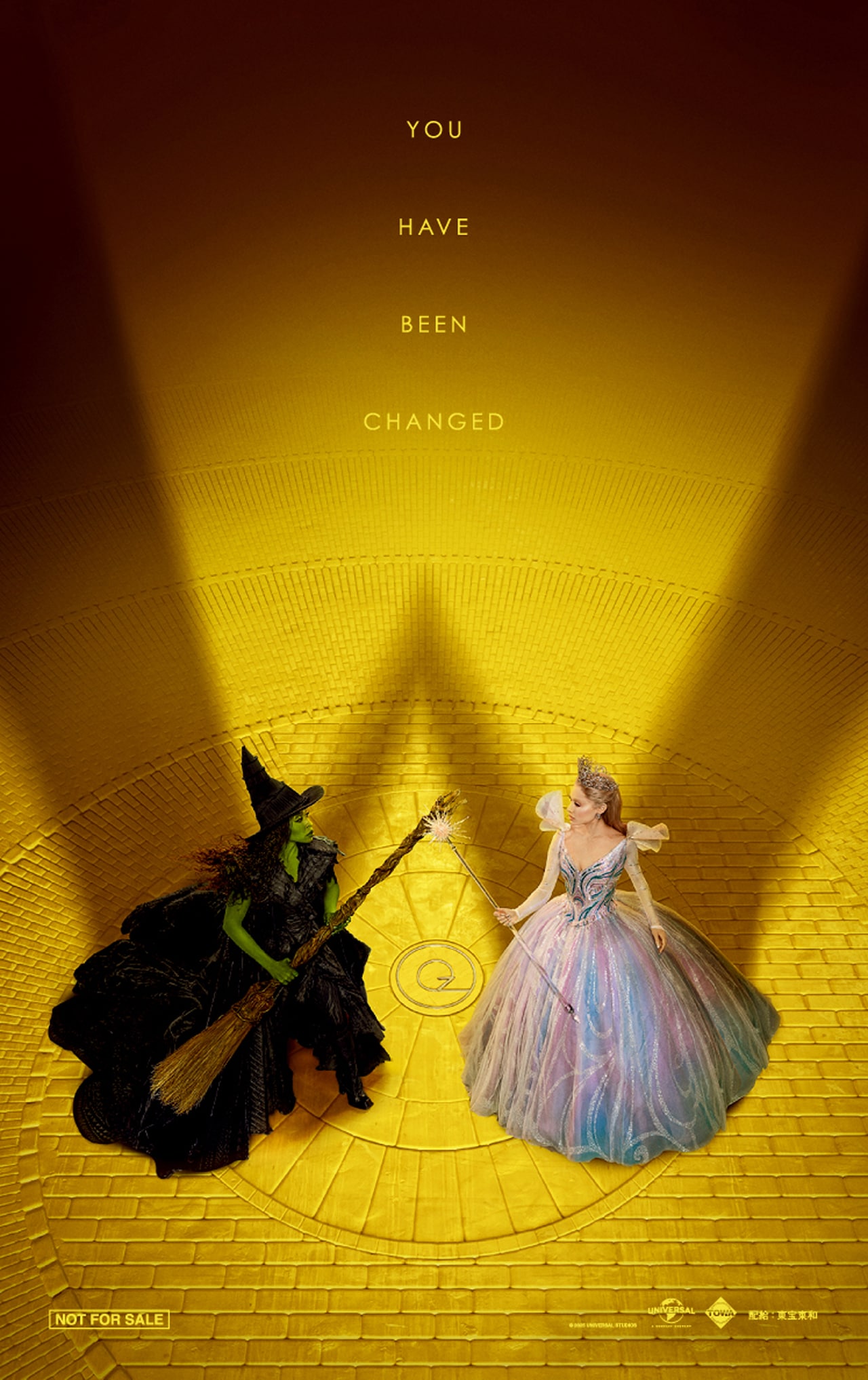 「ウィキッド」入場者特典が配布決定、3月20日から　3連休には2作連続の拍手喝采上映も