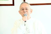 宮﨑駿による最新の仕事「パノラマボックス」取材会に出席したスタジオジブリ・プロデューサーの鈴木敏夫