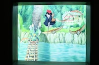 宮﨑駿のパノラマボックス「魔女の宅急便／オーイあぶないよ」