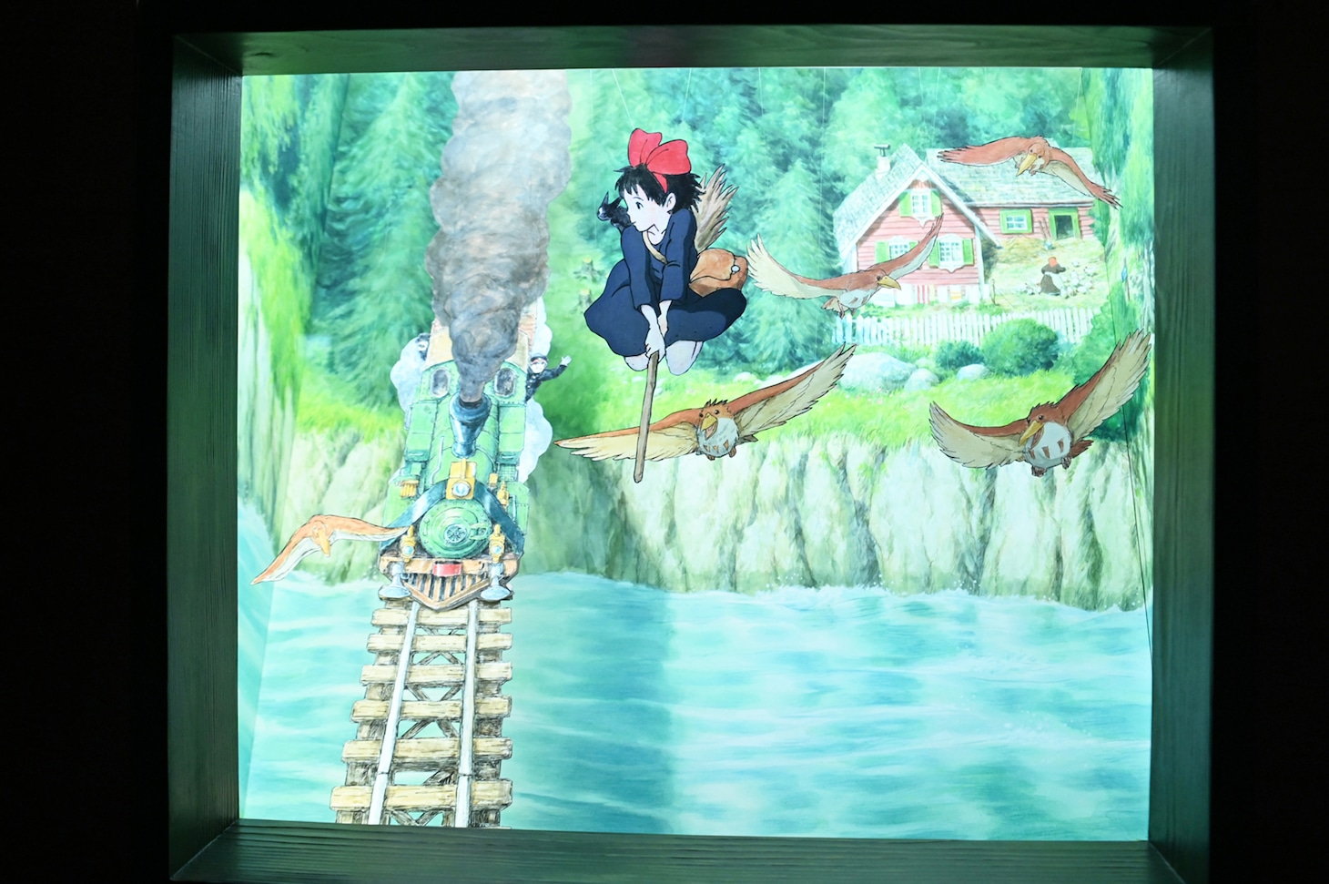 宮﨑駿のパノラマボックス「魔女の宅急便／オーイあぶないよ」