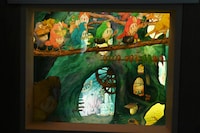 宮﨑駿のパノラマボックス「君たちはどう生きるか／インコ帝国」