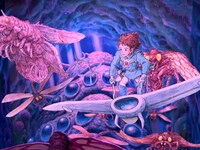 宮﨑駿のパノラマボックス「風の谷のナウシカ ／『ワァーごめん』」