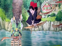 宮﨑駿のパノラマボックス「魔女の宅急便／オーイあぶないよ」