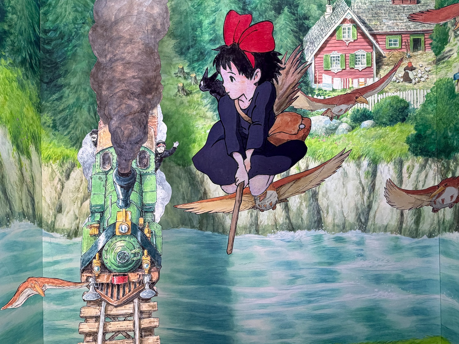 宮﨑駿のパノラマボックス「魔女の宅急便／オーイあぶないよ」