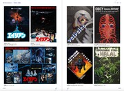 「SF映画ポスター・コレクション ’60s - ’80s」より、「エイリアン」のページ