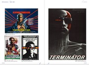 「SF映画ポスター・コレクション ’60s - ’80s」より、「ターミネーター」のチェコ版のポスター（右）
