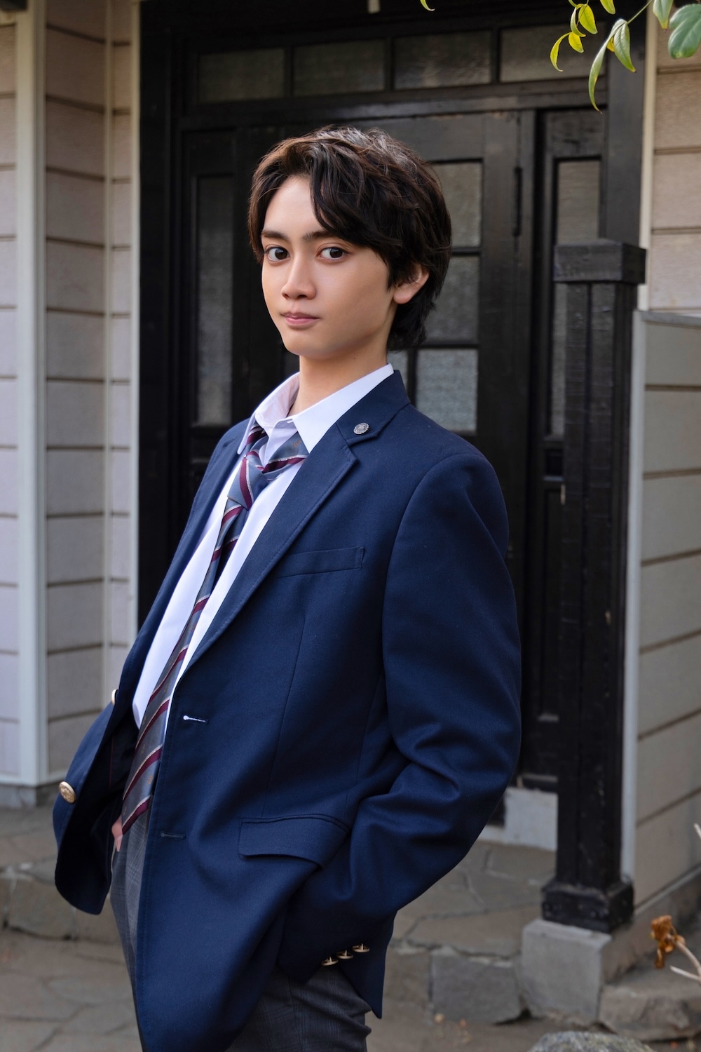 吾妻朔太郎に懐く高校生の甥・森元環（山本龍人）