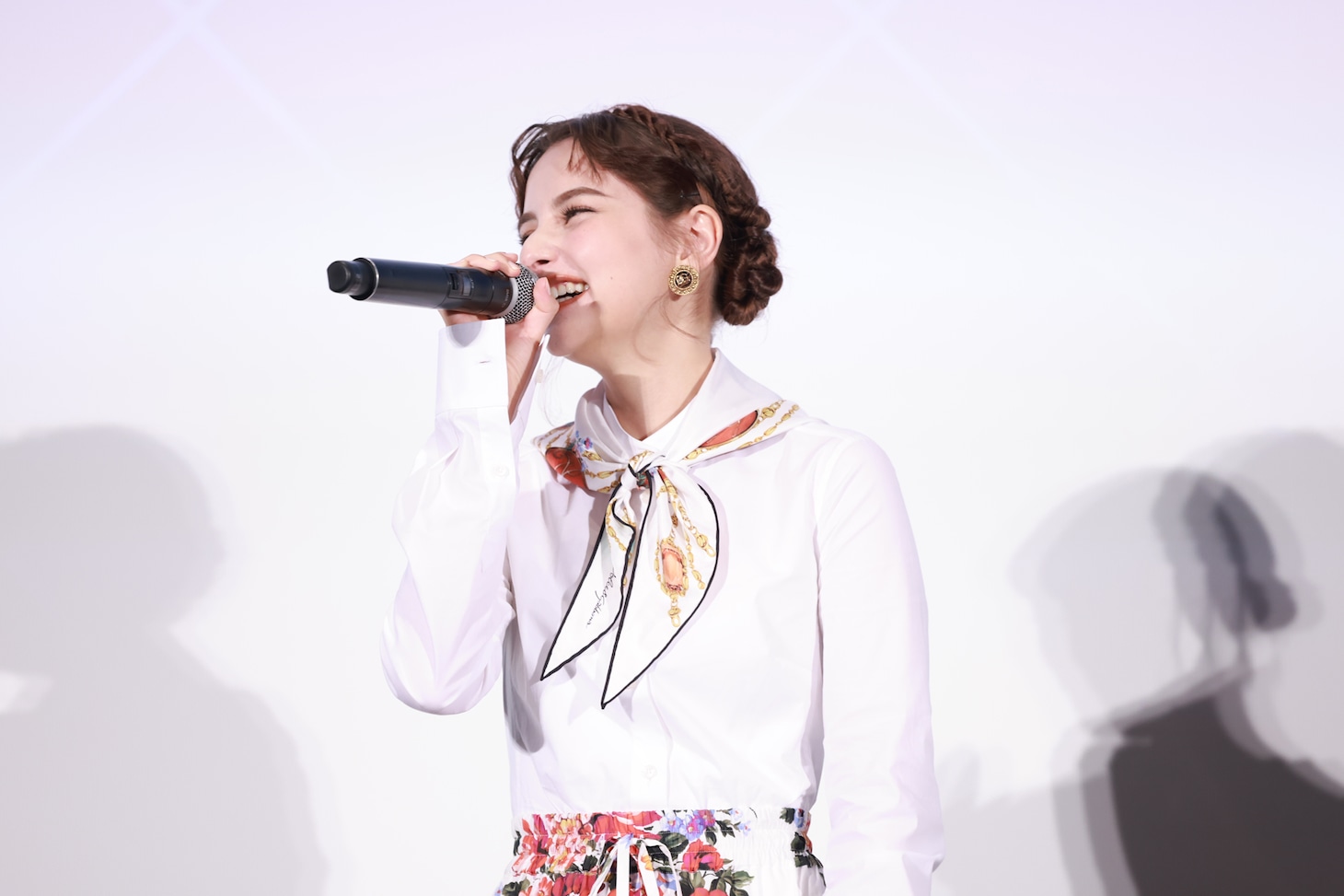 「パリに咲くエトワール」公開御礼イベントに登壇した嵐莉菜