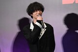 映画「SAKAMOTO DAYS」完成披露試写会にて、鹿島役の塩野瑛久