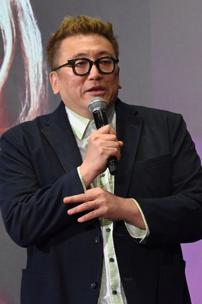 映画「SAKAMOTO DAYS」完成披露試写会にて、監督を務めた福田雄一