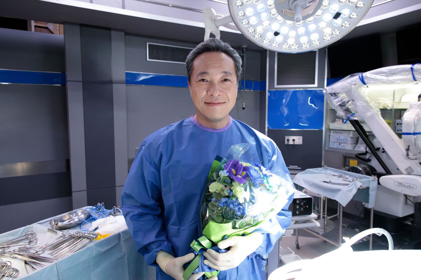 ドラマ「ヤンドク！」のクランクアップを迎えた音尾琢真