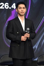 Netflixシリーズ「九条の大罪」配信直前イベントにて、九条間人役の柳楽優弥