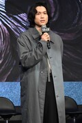 Netflixシリーズ「九条の大罪」配信直前イベントにて、烏丸真司役の松村北斗