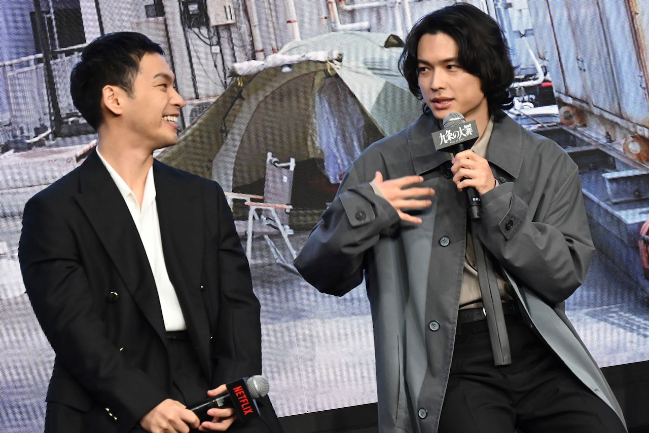 「九条の大罪」柳楽優弥＆松村北斗、初共演で相思相愛「嫉妬するほど」「人柄も全部好き」