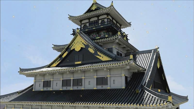 「NHKスペシャル『秀吉と京都の秘密 ～最新探査 豊臣家の興亡～』」より、城