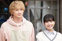 「タツキ先生は甘すぎる！」制作発表会見に出席した町田啓太（左）、松本穂香（右）