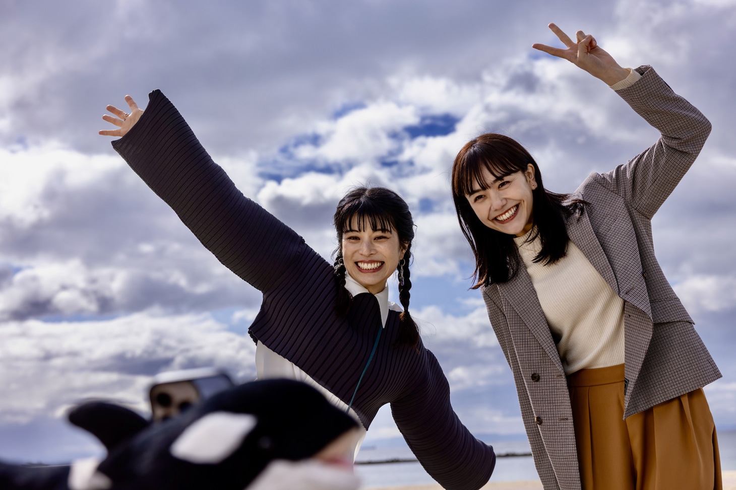 「〇〇なふたり」から「蘭とステラと水族館」編の場面写真