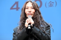 韓国映画「大丈夫、大丈夫、大丈夫！」試写会に登壇したキム・へヨン