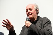 映画「そして彼女たちは」公開記念舞台挨拶に登壇したリュック・ダルデンヌ