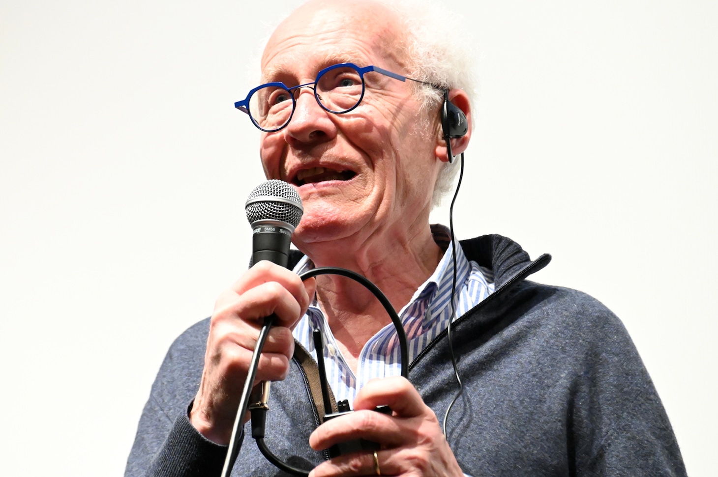 映画「そして彼女たちは」公開記念舞台挨拶に登壇したジャン＝ピエール・ダルデンヌ