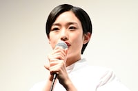 映画「そして彼女たちは」公開記念舞台挨拶に登壇した河合優実