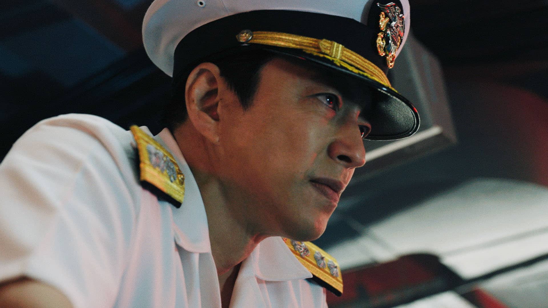 沈黙の艦隊 北極海大海戦」シリーズ第3弾より、大沢たかお演じる海江田
