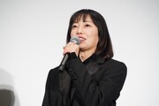 「90メートル」公開記念舞台挨拶に登壇した菅野美穂