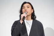 「90メートル」公開記念舞台挨拶に登壇した中川駿