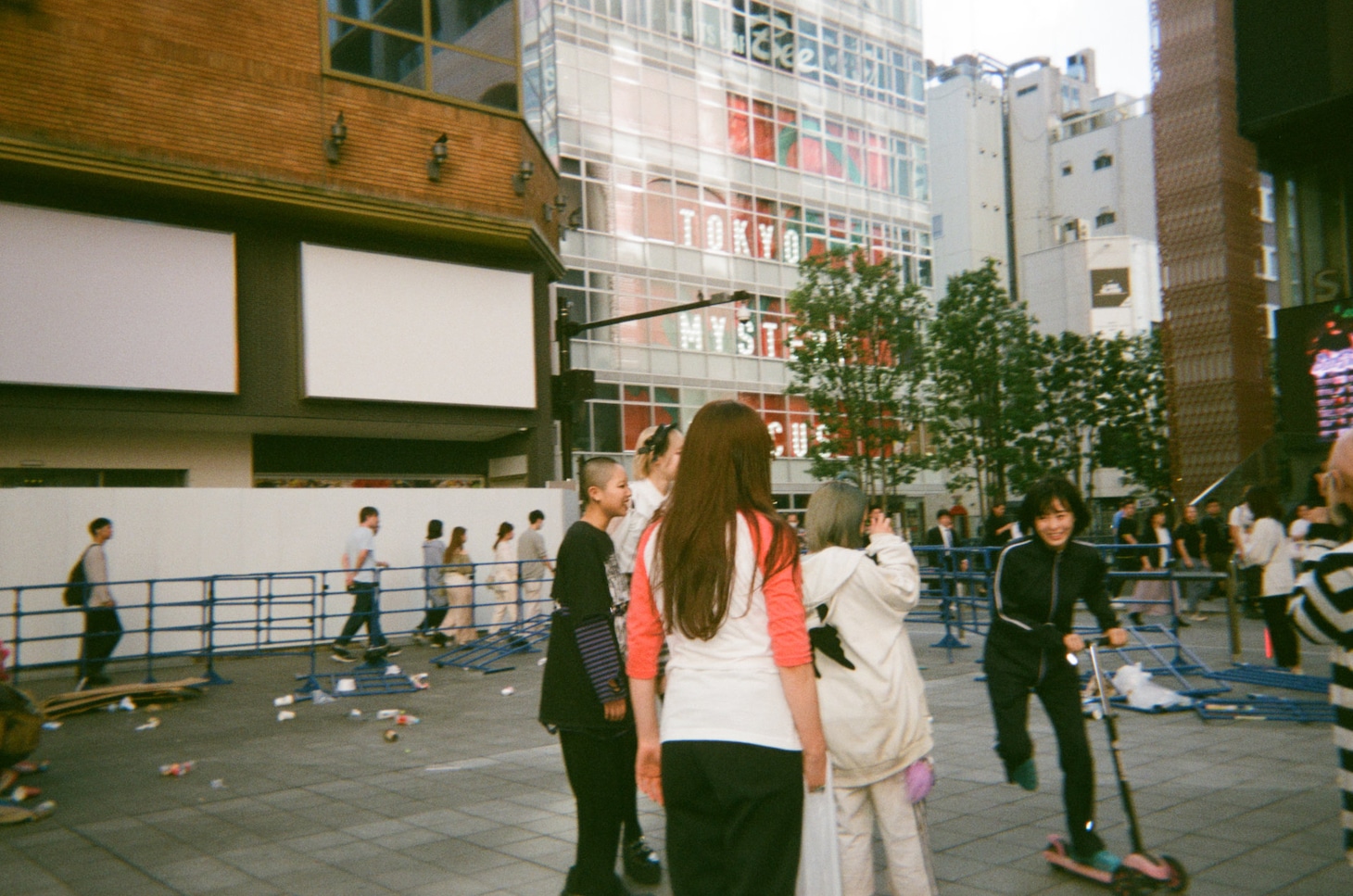 「炎上」メイキング写真