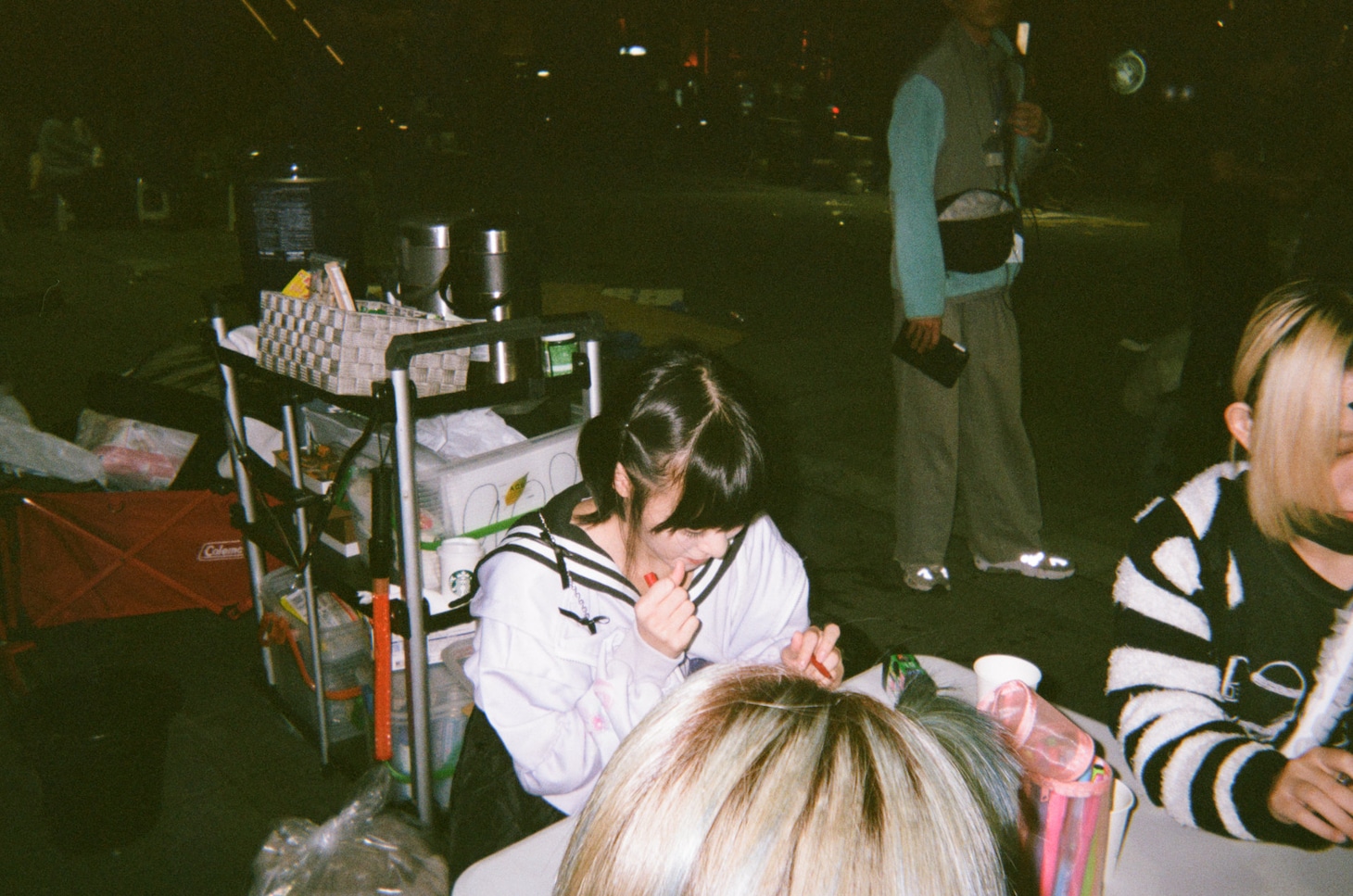 「炎上」メイキング写真