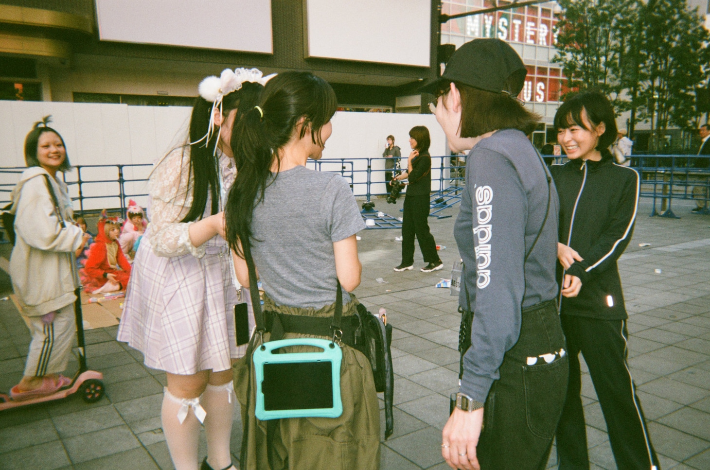 「炎上」メイキング写真