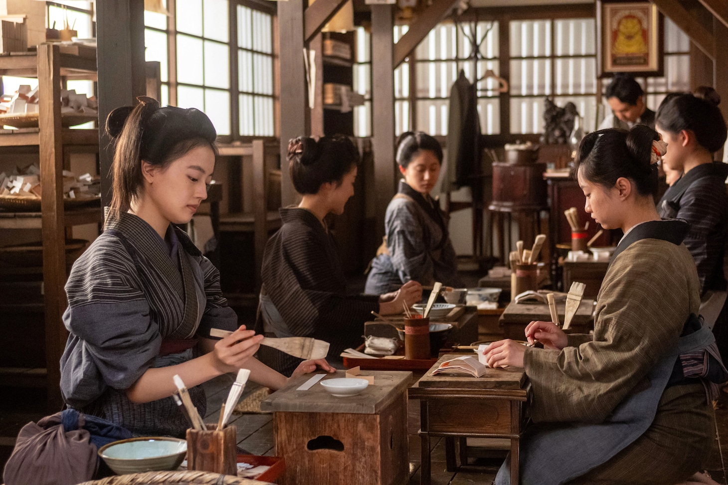 NHK連続テレビ小説「風、薫る」場面写真