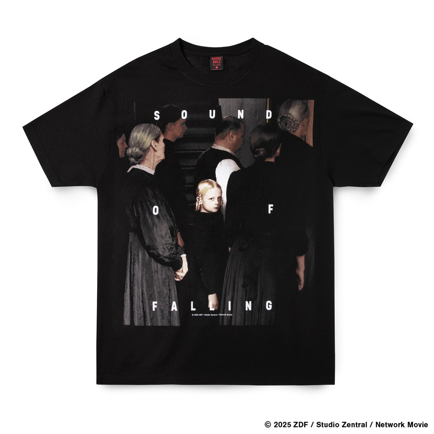 「SOUND OF FALLING × GEEKS RULE 15 SILKSCREEN PRINTING T SHIRT」表面（税込1万2100円）