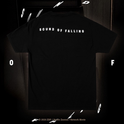 「SOUND OF FALLING × GEEKS RULE 15 SILKSCREEN PRINTING T SHIRT」背面（税込1万2100円）