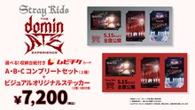 映画「Stray Kids : The dominATE Experience」ムビチケコンプリートセット情報