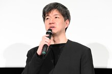 映画「シンシン アンド ザ マウス／SINSIN AND THE MOUSE」プレミア上映会に登壇した真壁幸紀