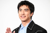 映画「シンシン アンド ザ マウス／SINSIN AND THE MOUSE」のプレミア上映会に登壇したツェン・ジンホア（曾敬驊）