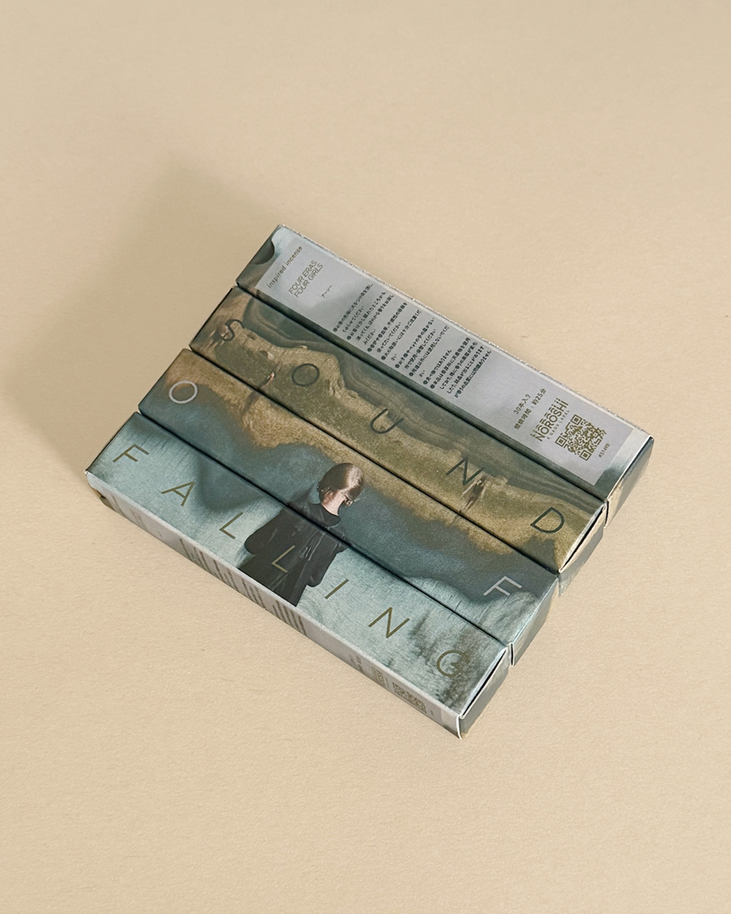 インスパイアドインセンス「FOUR ERA , FOUR GIRL」（30本入り、税込2750円）