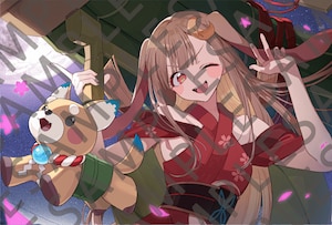 超かぐや姫！」特典ポストカード配布、2週目ウェルカムアナウンス担当 